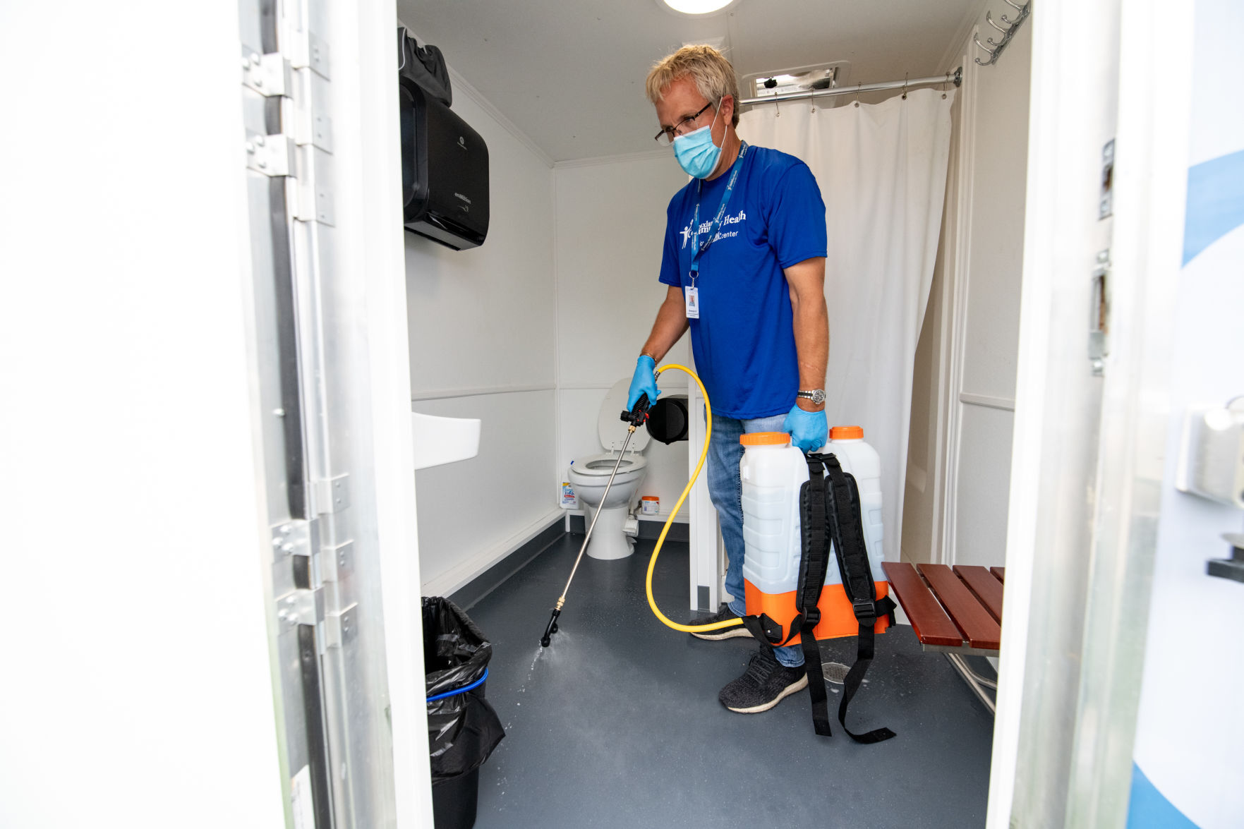 Mobile Showers for needy people